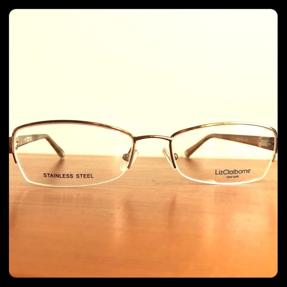 Liz Claiborne Bronze Eyeglass Frames L365